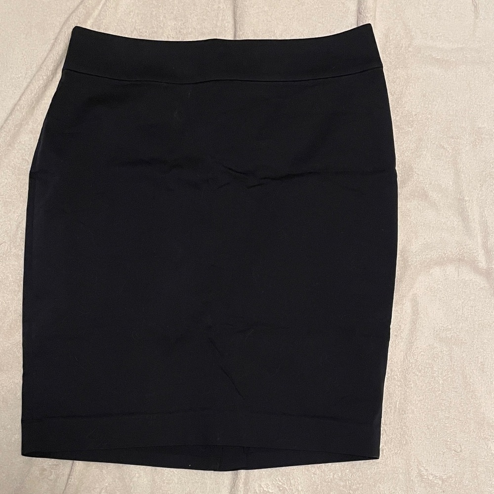 Ann Taylor Classic Navy Mini Pencil Skirt women’s 10